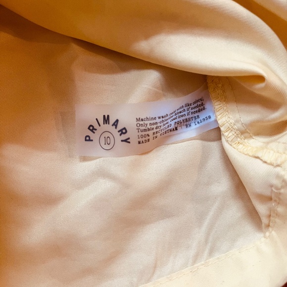 Primary brand yellow swim trunks size 10 - Picture 3 of 3